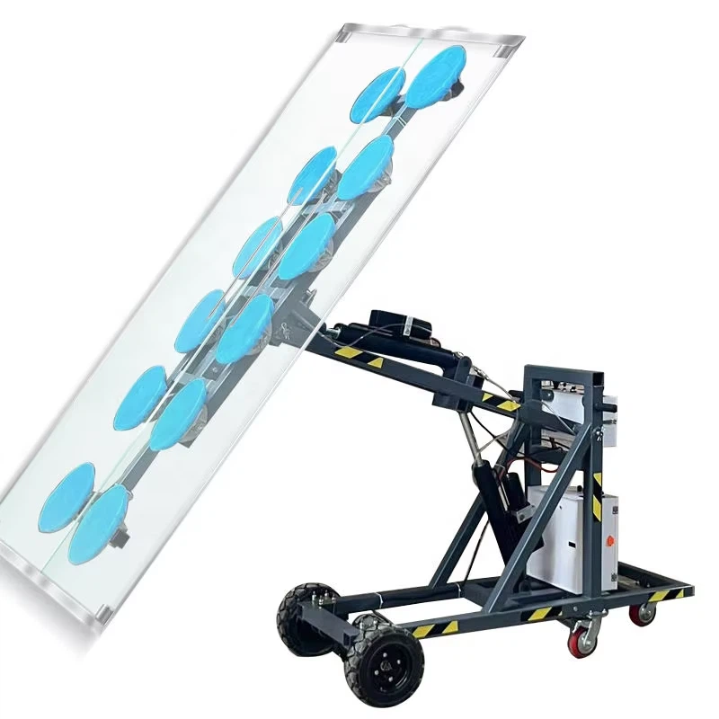 Glass Lifter Mobile Trolley factory