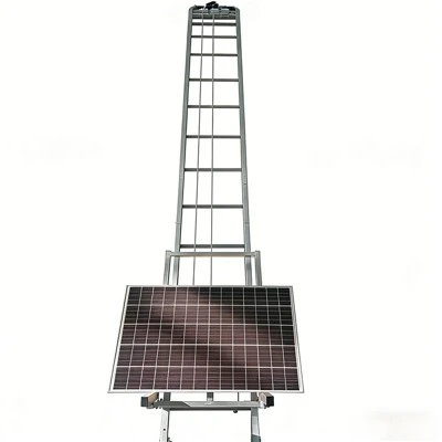 Elevador de escalera de acero de canal
